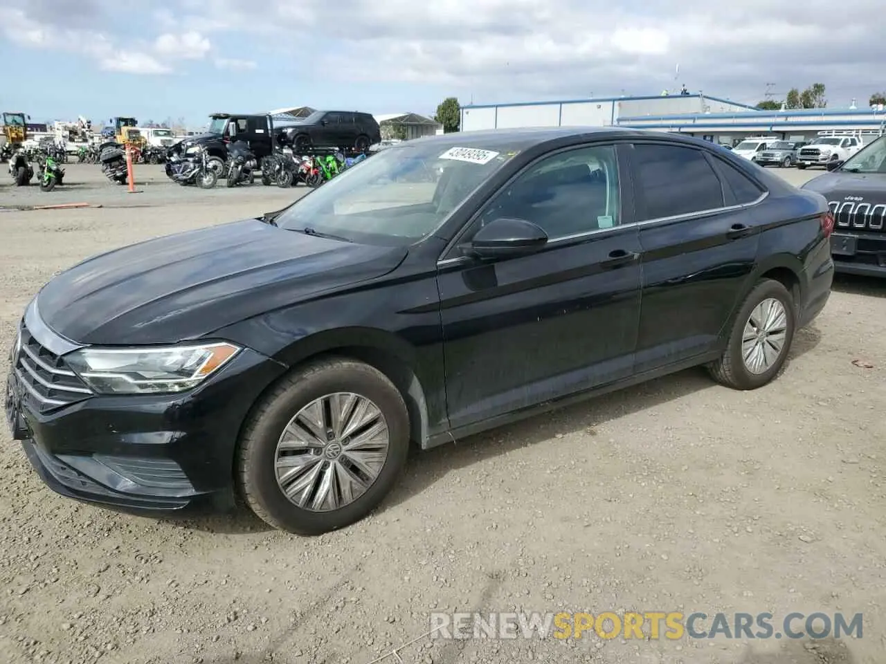 1 Photograph of a damaged car 3VWCB7BUXKM195411 VOLKSWAGEN JETTA 2019