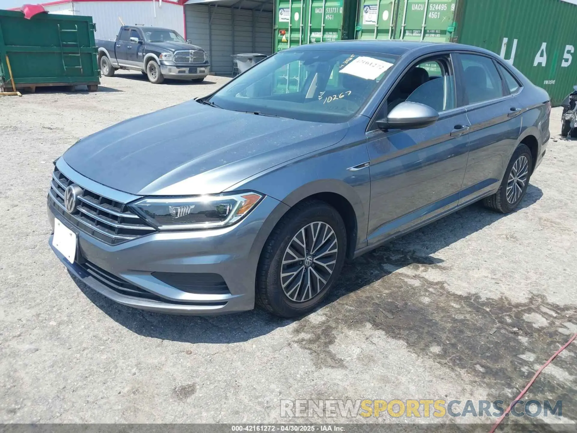 2 Photograph of a damaged car 3VWE57BU0KM110267 VOLKSWAGEN JETTA 2019