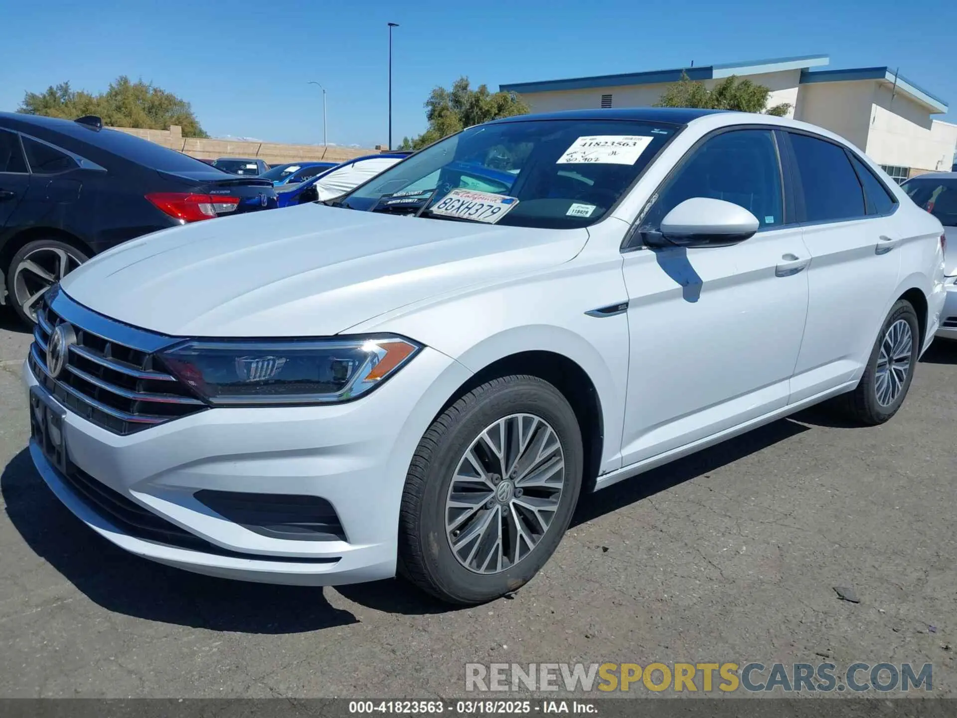 2 Photograph of a damaged car 3VWE57BU0KM118403 VOLKSWAGEN JETTA 2019