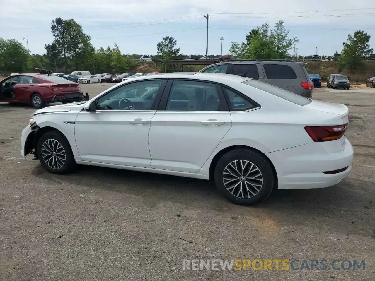2 Photograph of a damaged car 3VWE57BU0KM189911 VOLKSWAGEN JETTA 2019