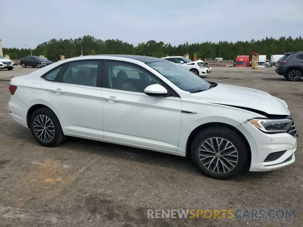 4 Photograph of a damaged car 3VWE57BU0KM189911 VOLKSWAGEN JETTA 2019