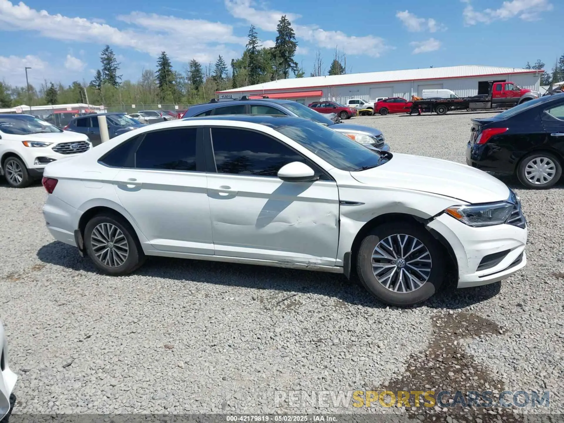 13 Photograph of a damaged car 3VWE57BU1KM111170 VOLKSWAGEN JETTA 2019