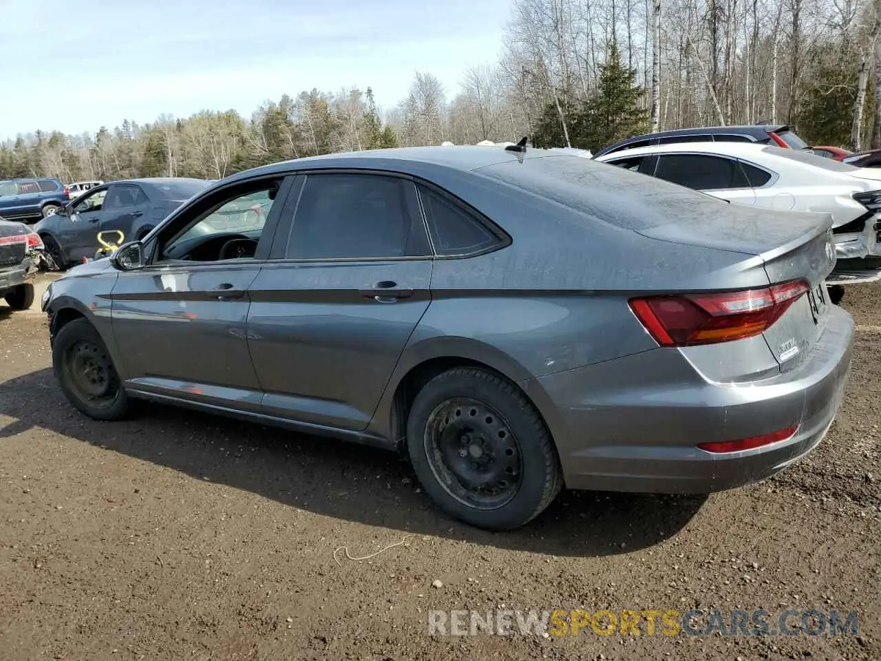 2 Photograph of a damaged car 3VWE57BU1KM264552 VOLKSWAGEN JETTA 2019