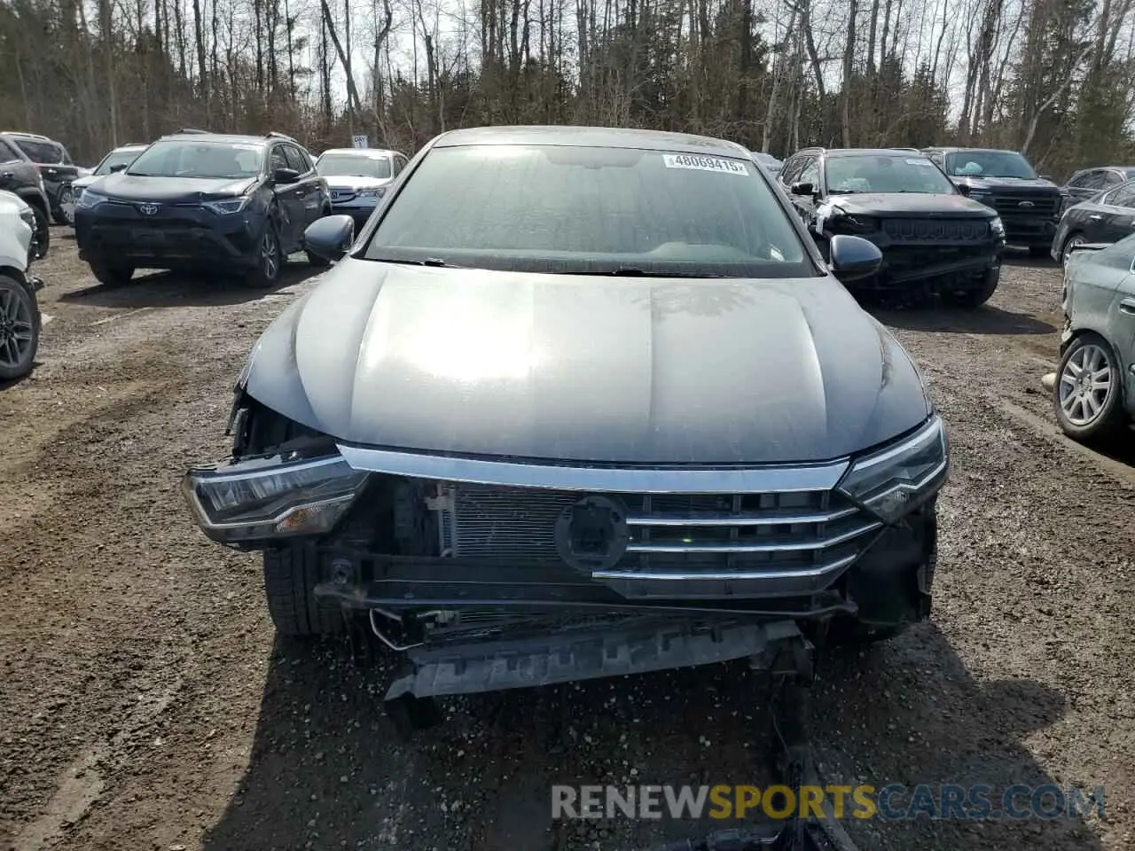 5 Photograph of a damaged car 3VWE57BU1KM264552 VOLKSWAGEN JETTA 2019