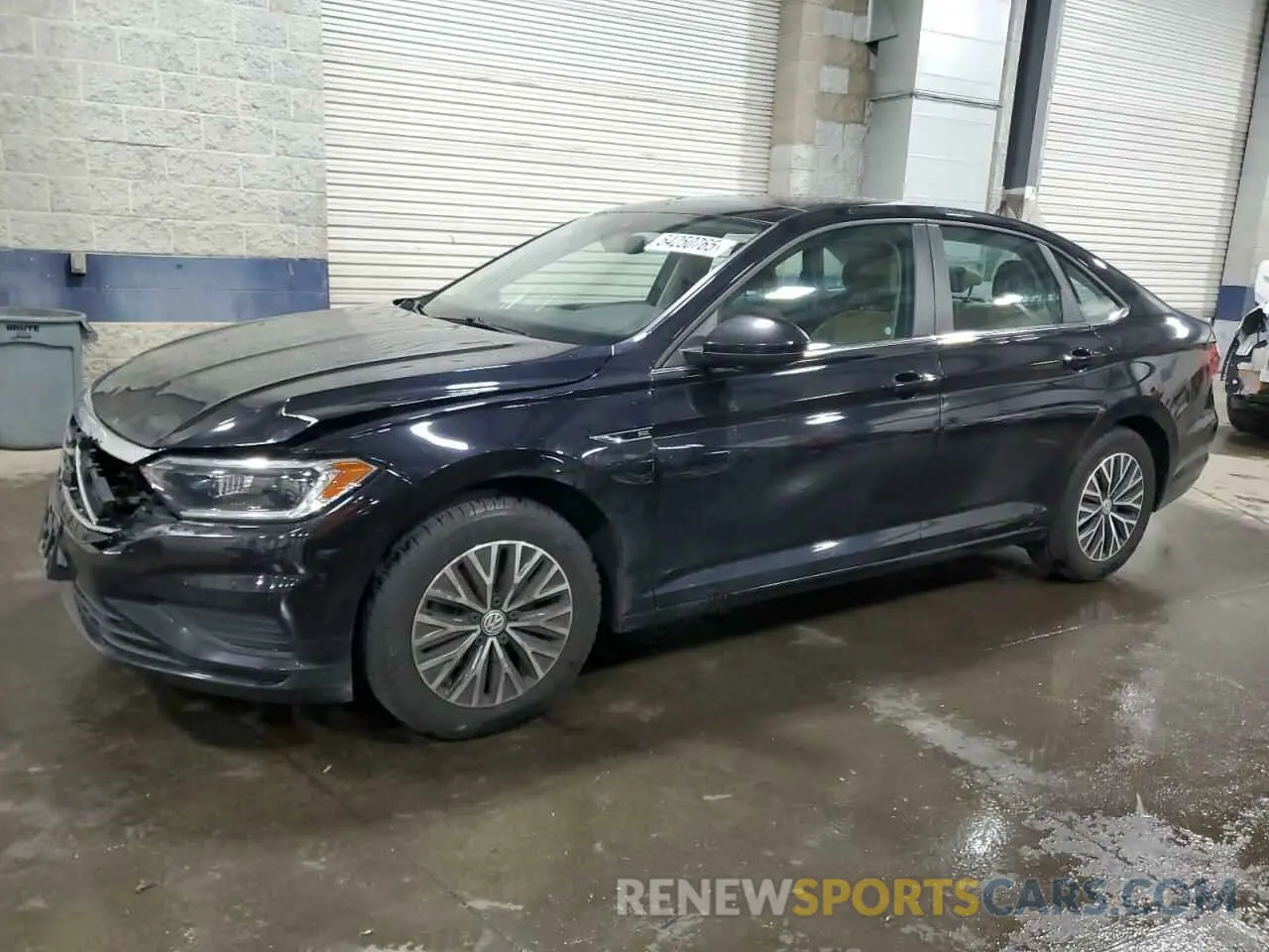 1 Photograph of a damaged car 3VWE57BU2KM005035 VOLKSWAGEN JETTA 2019
