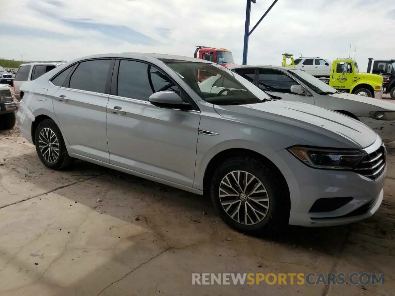 4 Photograph of a damaged car 3VWE57BU2KM035894 VOLKSWAGEN JETTA 2019