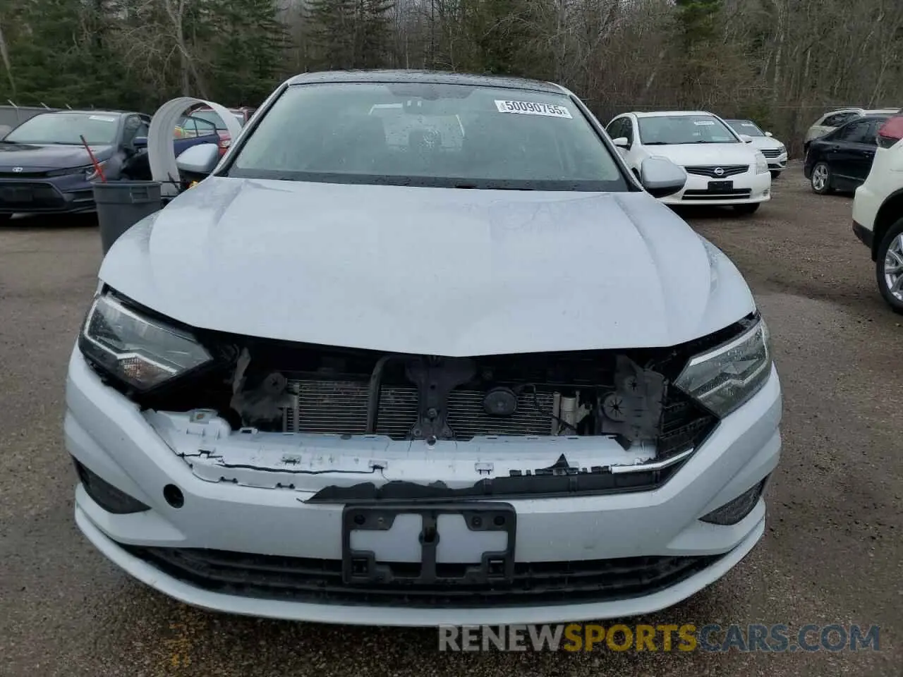 5 Photograph of a damaged car 3VWE57BU2KM037323 VOLKSWAGEN JETTA 2019