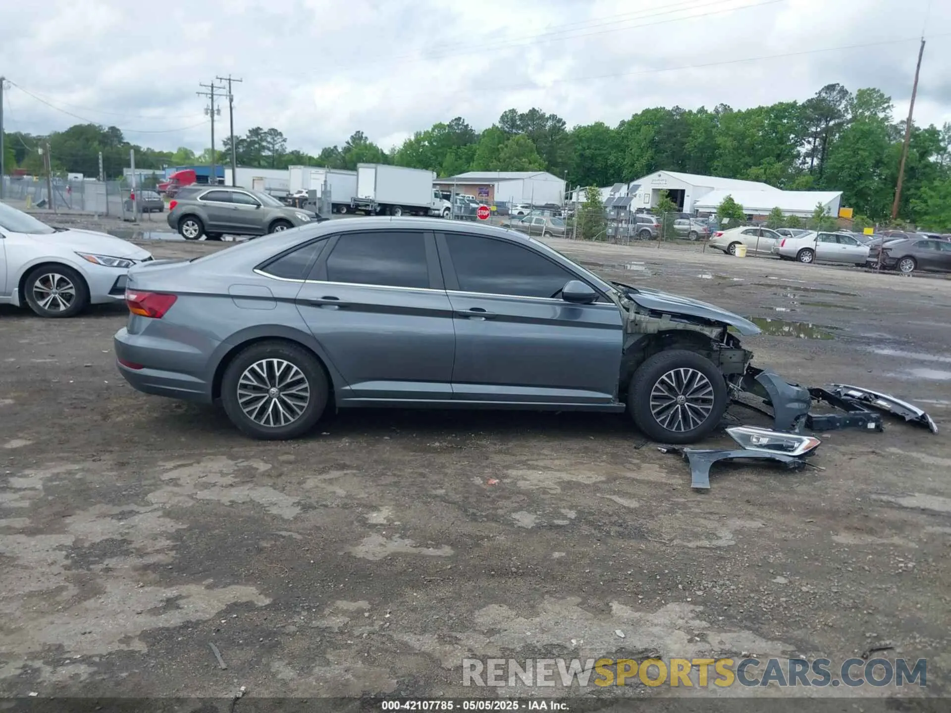 14 Photograph of a damaged car 3VWE57BU3KM062523 VOLKSWAGEN JETTA 2019