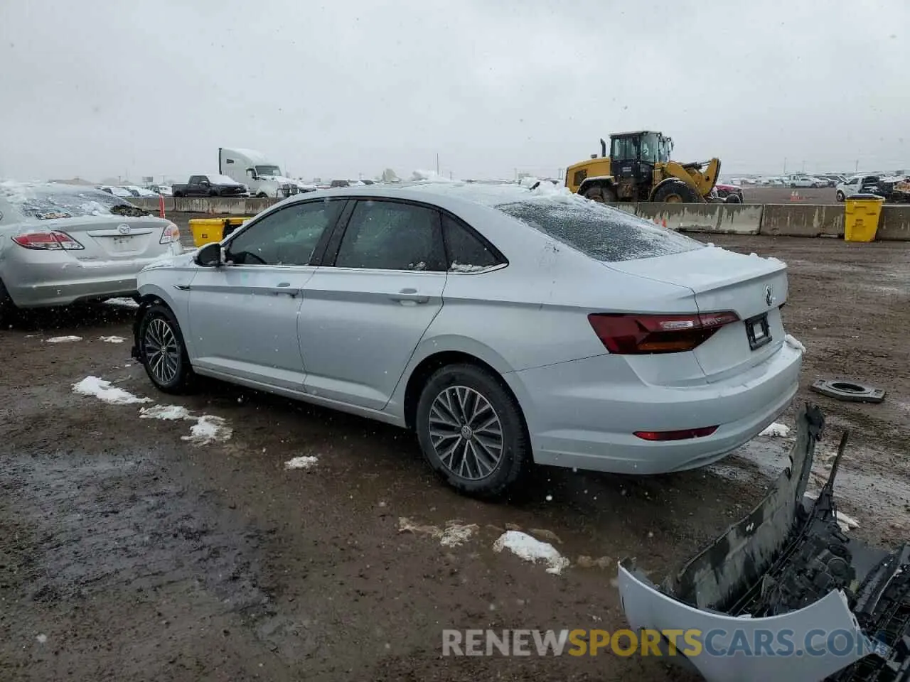 2 Photograph of a damaged car 3VWE57BU4KM058402 VOLKSWAGEN JETTA 2019