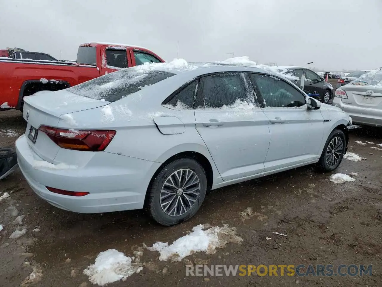3 Photograph of a damaged car 3VWE57BU4KM058402 VOLKSWAGEN JETTA 2019