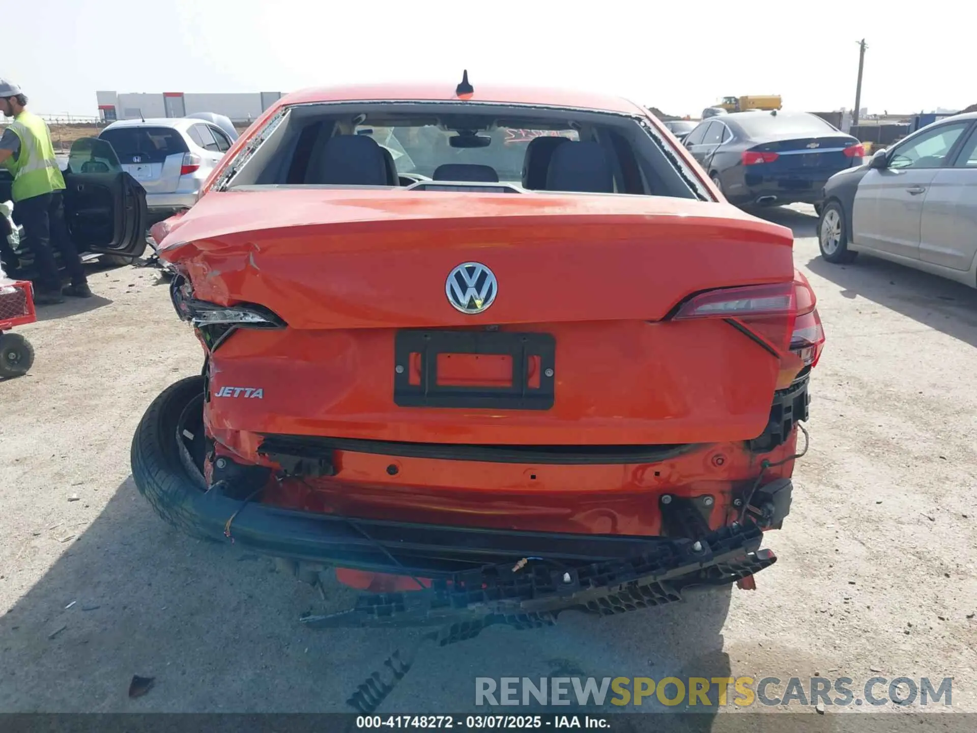 16 Photograph of a damaged car 3VWE57BU4KM110398 VOLKSWAGEN JETTA 2019