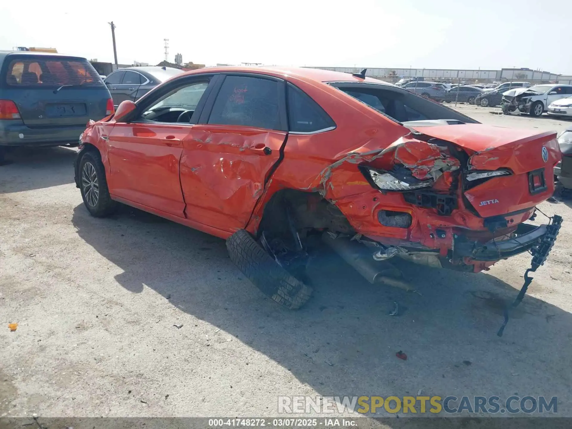 3 Photograph of a damaged car 3VWE57BU4KM110398 VOLKSWAGEN JETTA 2019