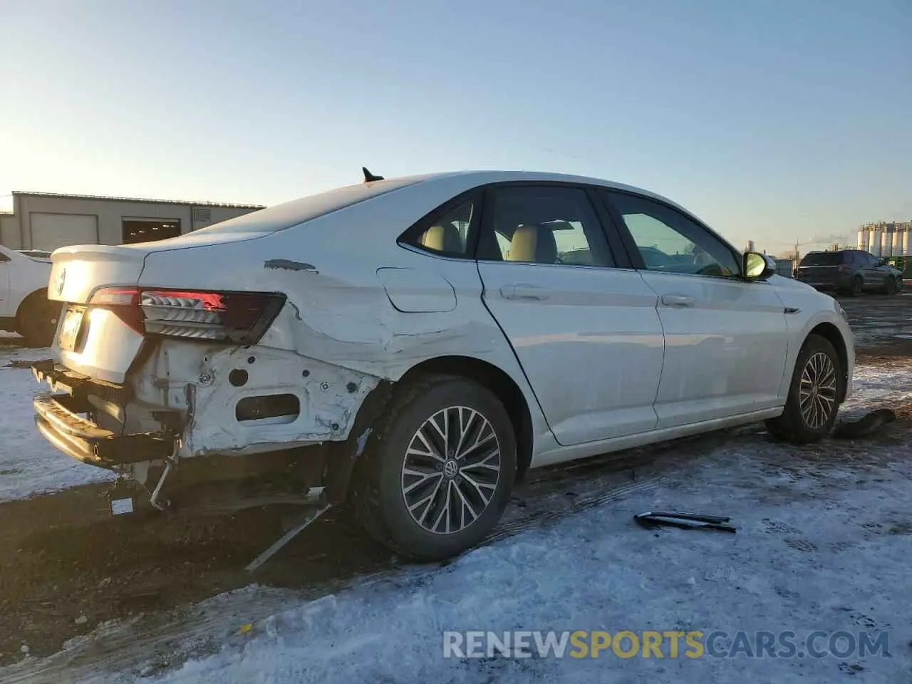 3 Photograph of a damaged car 3VWE57BU5KM039275 VOLKSWAGEN JETTA 2019