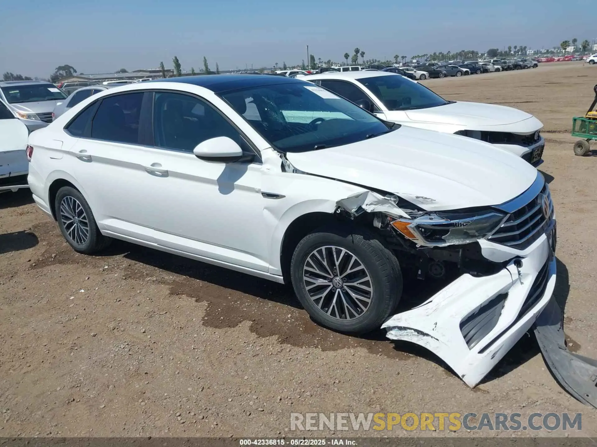 1 Photograph of a damaged car 3VWE57BU5KM078898 VOLKSWAGEN JETTA 2019