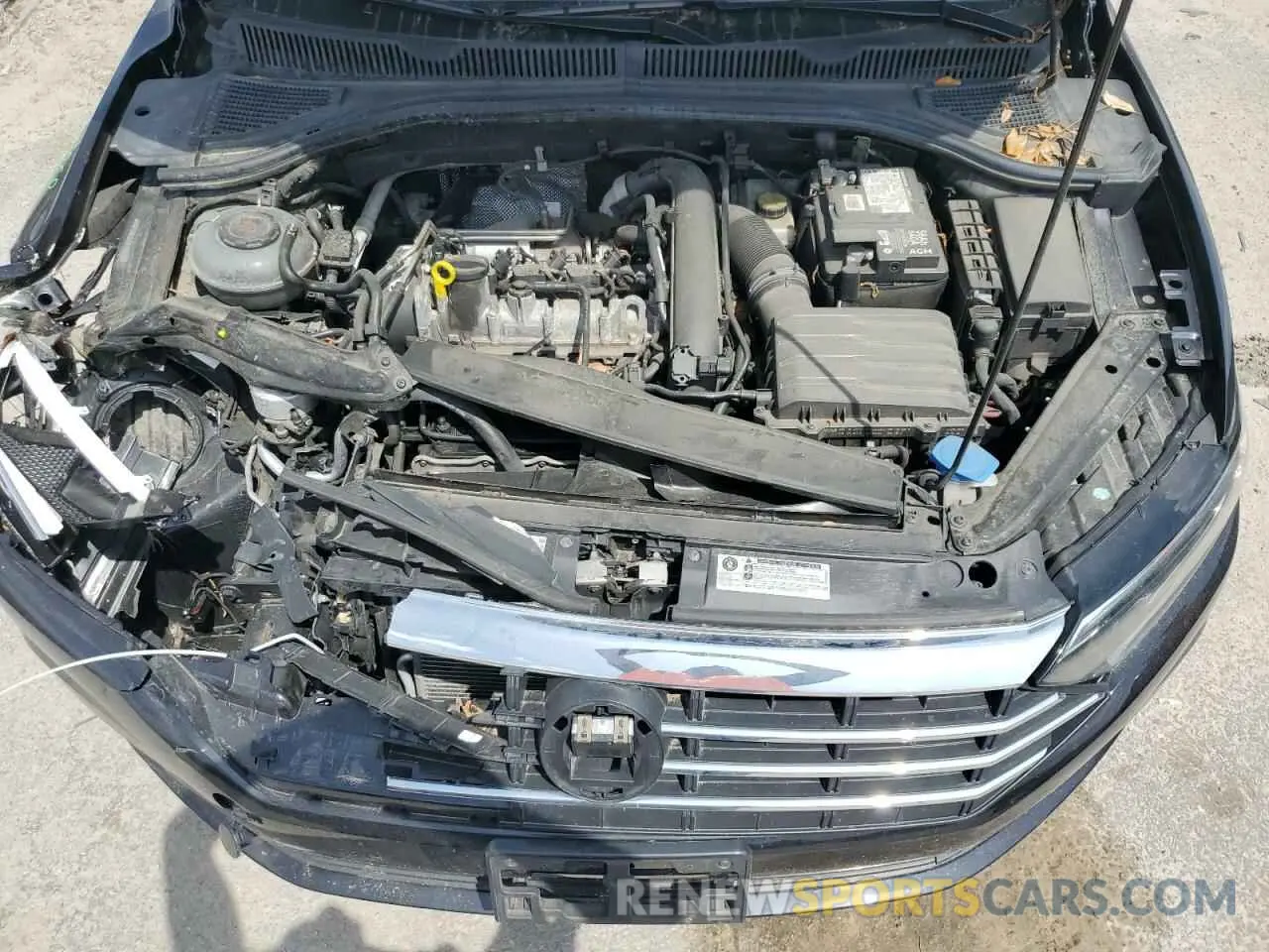 12 Photograph of a damaged car 3VWE57BU5KM109406 VOLKSWAGEN JETTA 2019