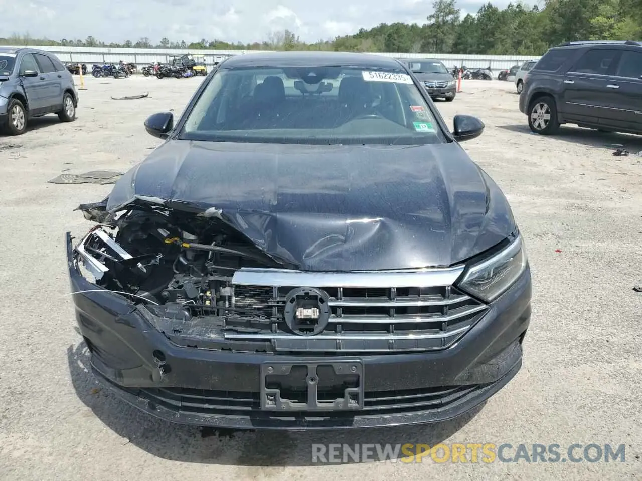 5 Photograph of a damaged car 3VWE57BU5KM109406 VOLKSWAGEN JETTA 2019