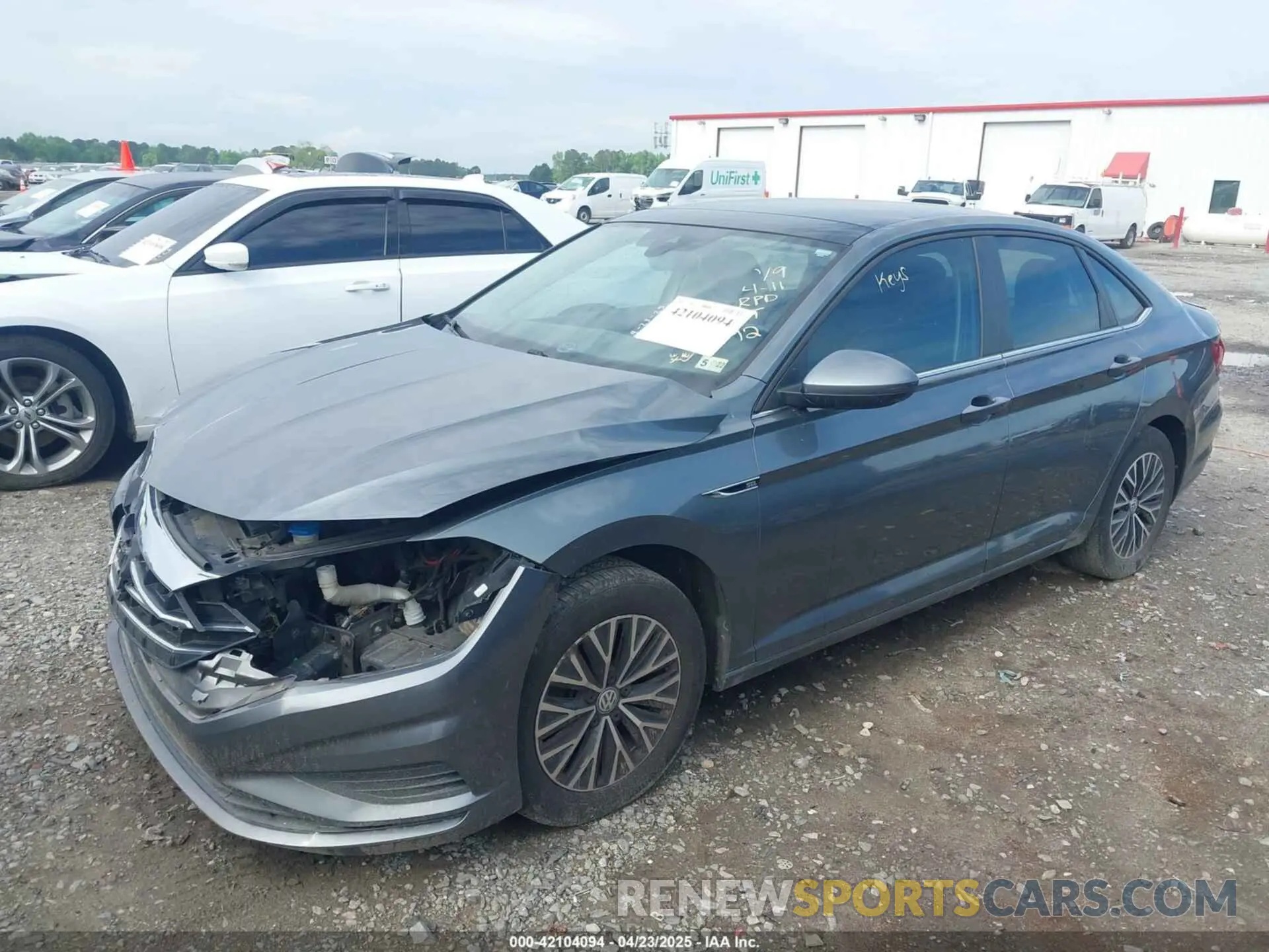 2 Photograph of a damaged car 3VWE57BU6KM009492 VOLKSWAGEN JETTA 2019