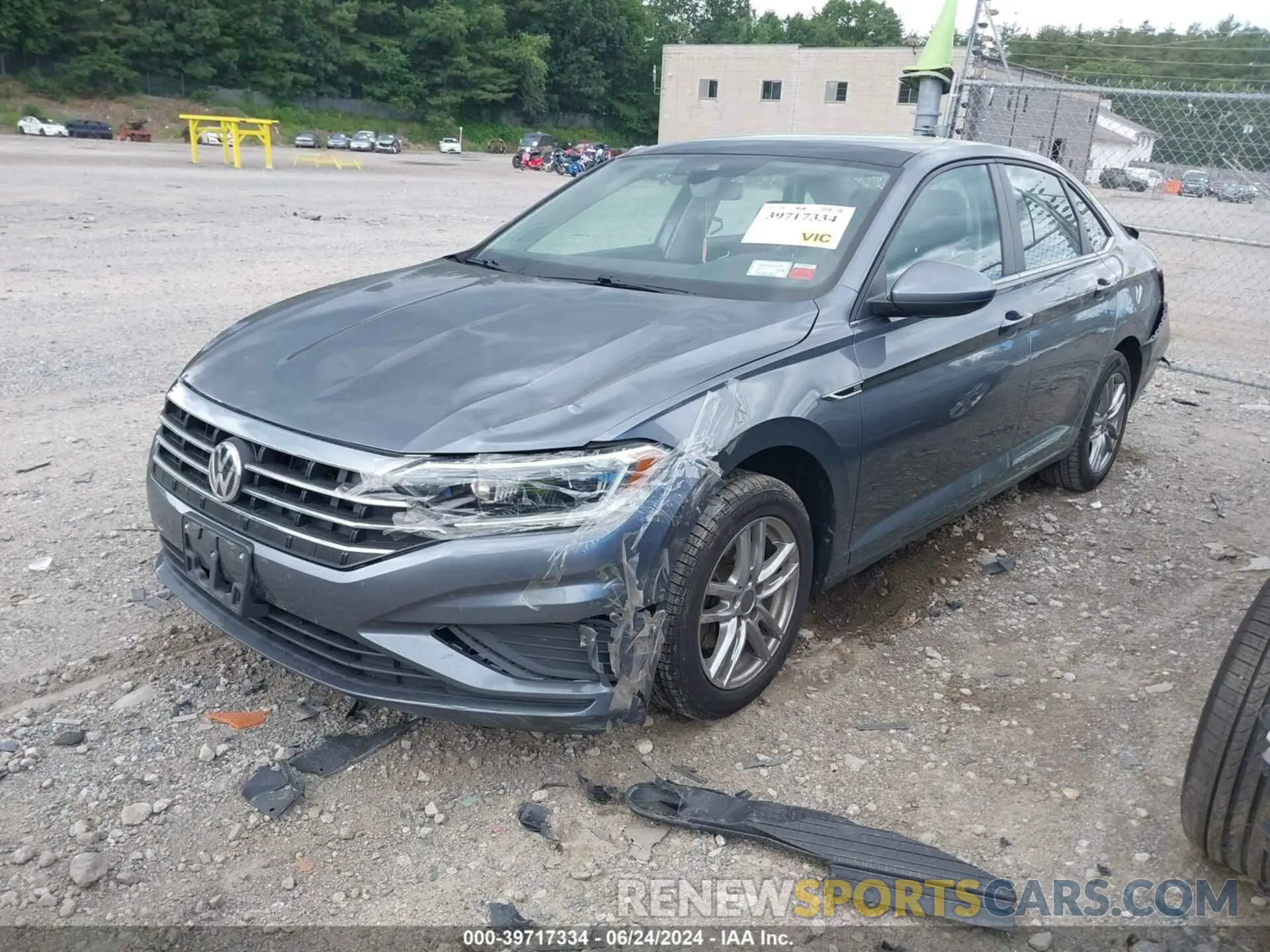2 Photograph of a damaged car 3VWE57BU6KM009878 VOLKSWAGEN JETTA 2019