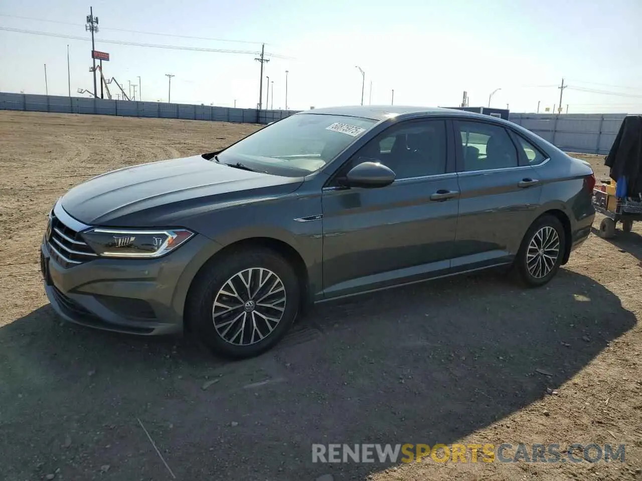 1 Photograph of a damaged car 3VWE57BU6KM035753 VOLKSWAGEN JETTA 2019