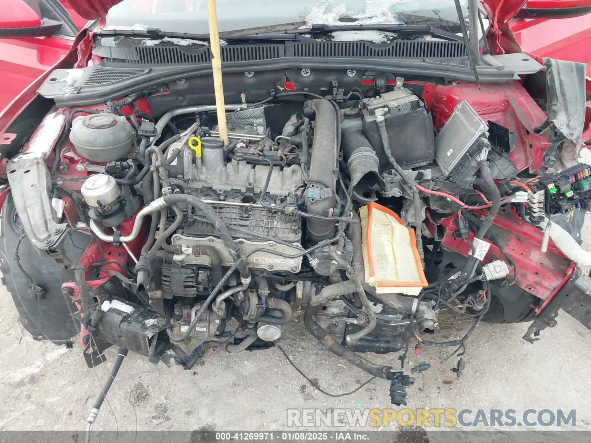 10 Photograph of a damaged car 3VWE57BU6KM198063 VOLKSWAGEN JETTA 2019