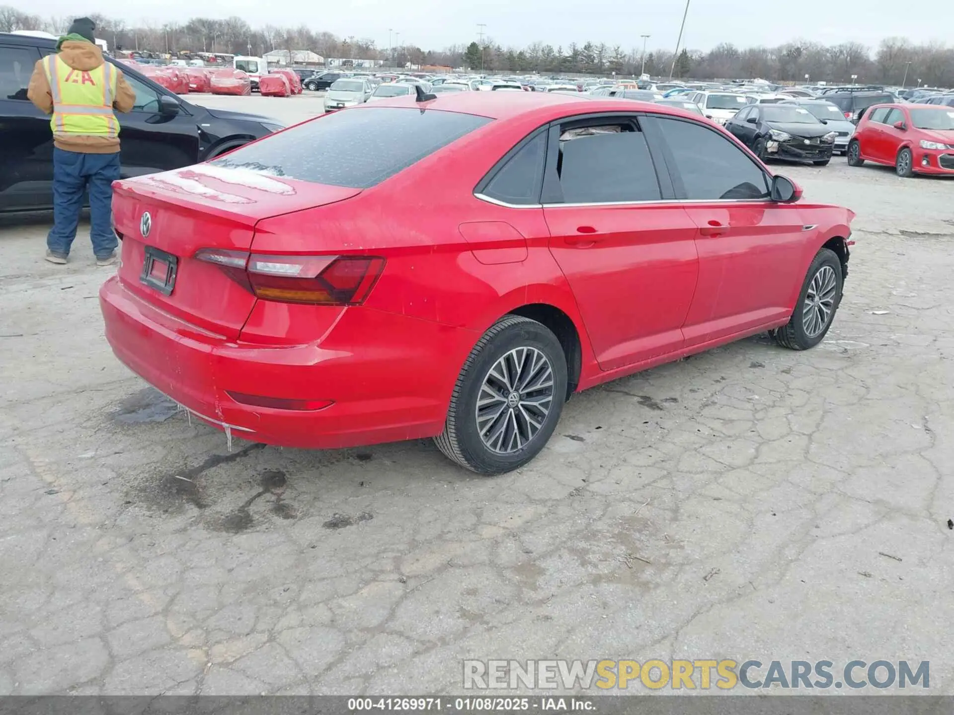 4 Photograph of a damaged car 3VWE57BU6KM198063 VOLKSWAGEN JETTA 2019