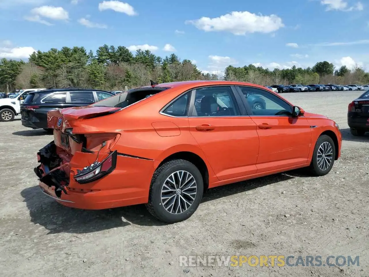 3 Photograph of a damaged car 3VWE57BU6KM199830 VOLKSWAGEN JETTA 2019