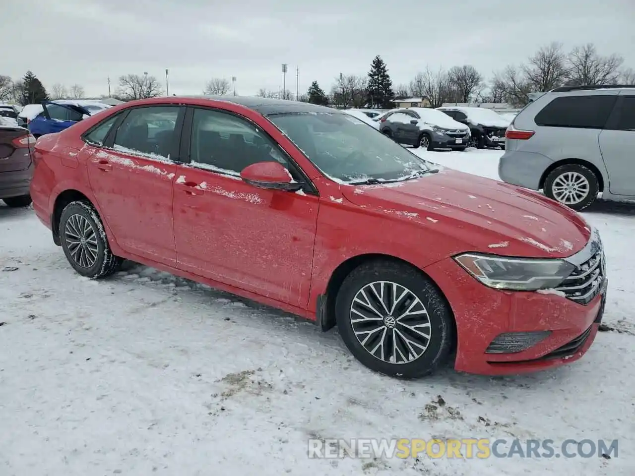 4 Photograph of a damaged car 3VWE57BU6KM265941 VOLKSWAGEN JETTA 2019