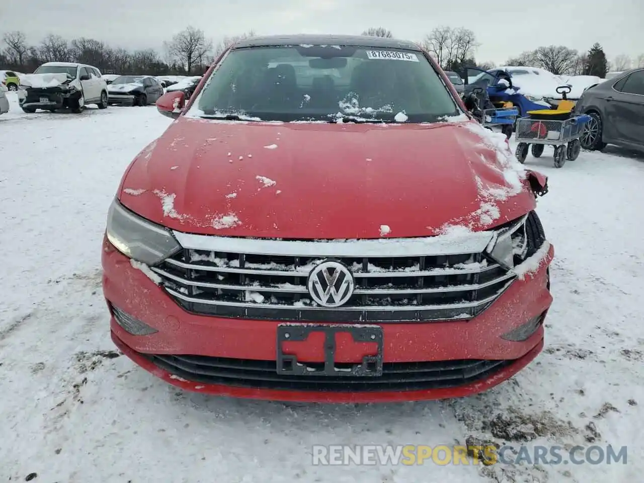 5 Photograph of a damaged car 3VWE57BU6KM265941 VOLKSWAGEN JETTA 2019