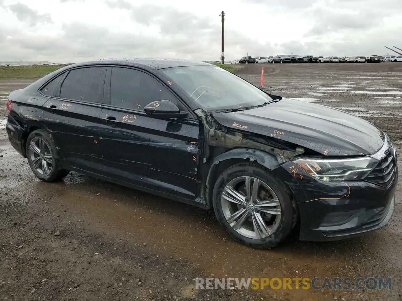 4 Photograph of a damaged car 3VWE57BU7KM023787 VOLKSWAGEN JETTA 2019