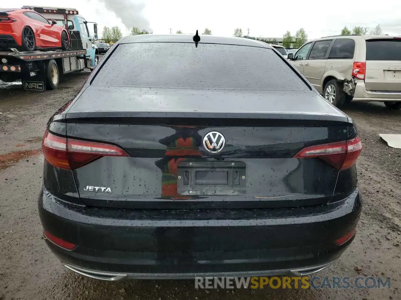 6 Photograph of a damaged car 3VWE57BU7KM023787 VOLKSWAGEN JETTA 2019