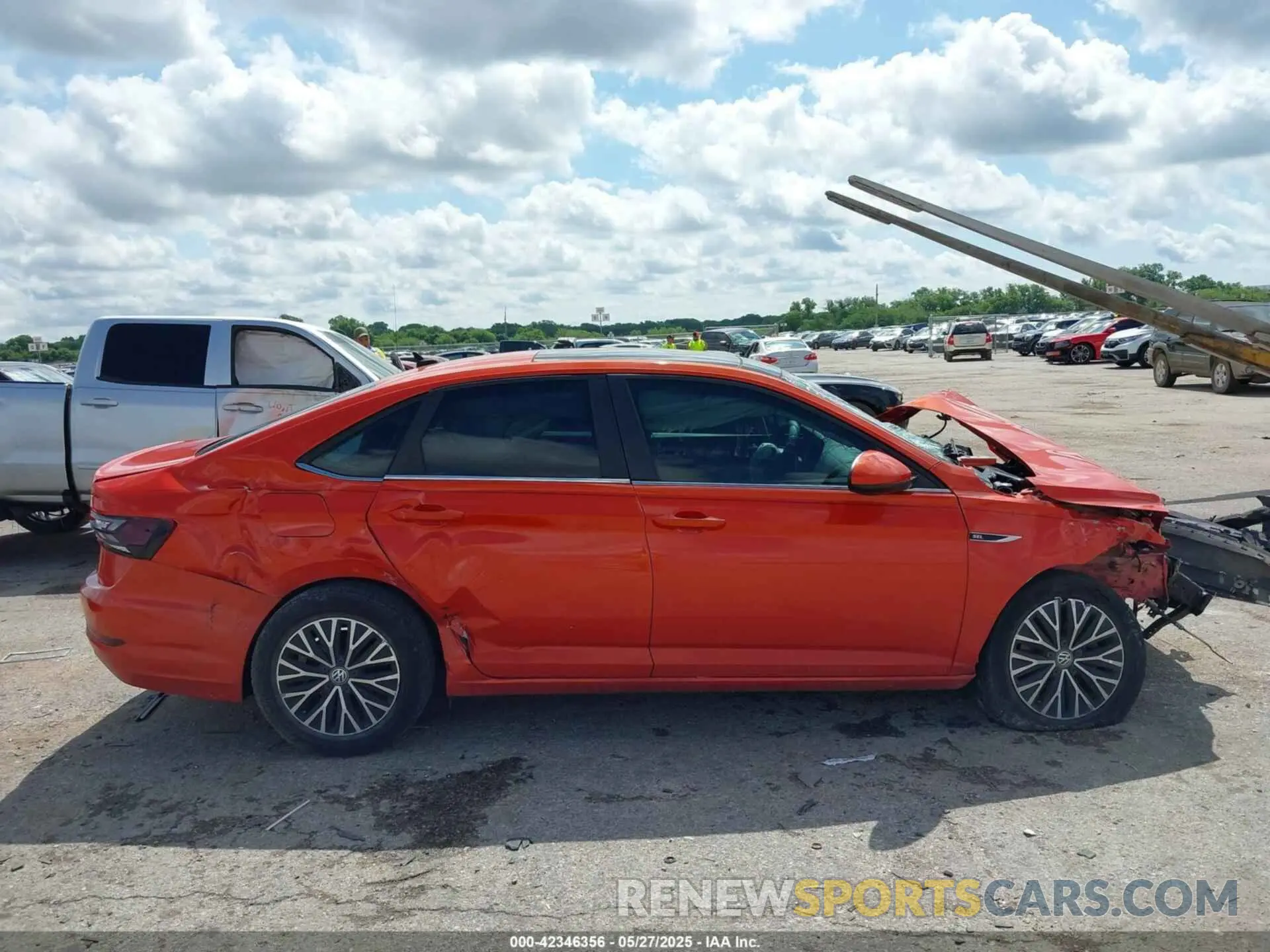 14 Photograph of a damaged car 3VWE57BU7KM167369 VOLKSWAGEN JETTA 2019
