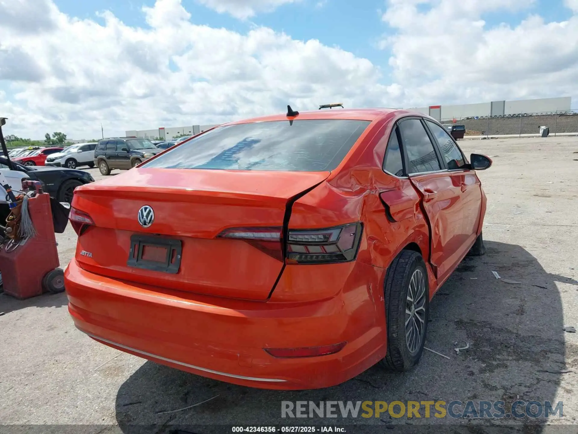 4 Photograph of a damaged car 3VWE57BU7KM167369 VOLKSWAGEN JETTA 2019