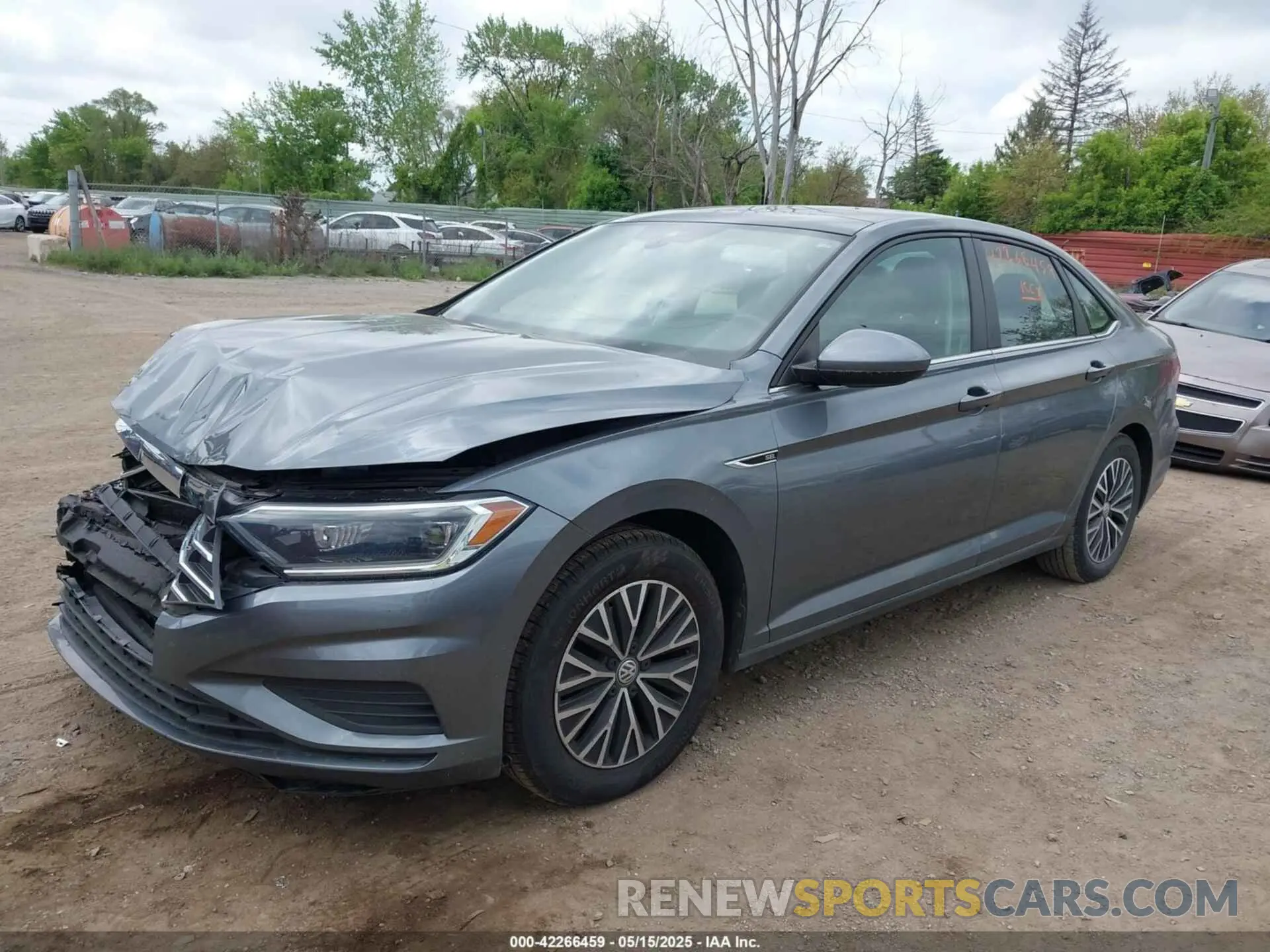 2 Photograph of a damaged car 3VWE57BU7KM188870 VOLKSWAGEN JETTA 2019