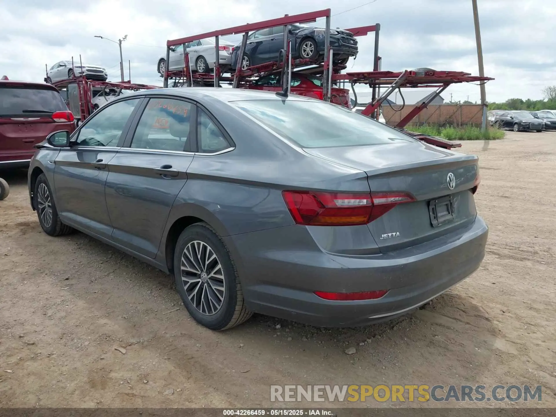 3 Photograph of a damaged car 3VWE57BU7KM188870 VOLKSWAGEN JETTA 2019