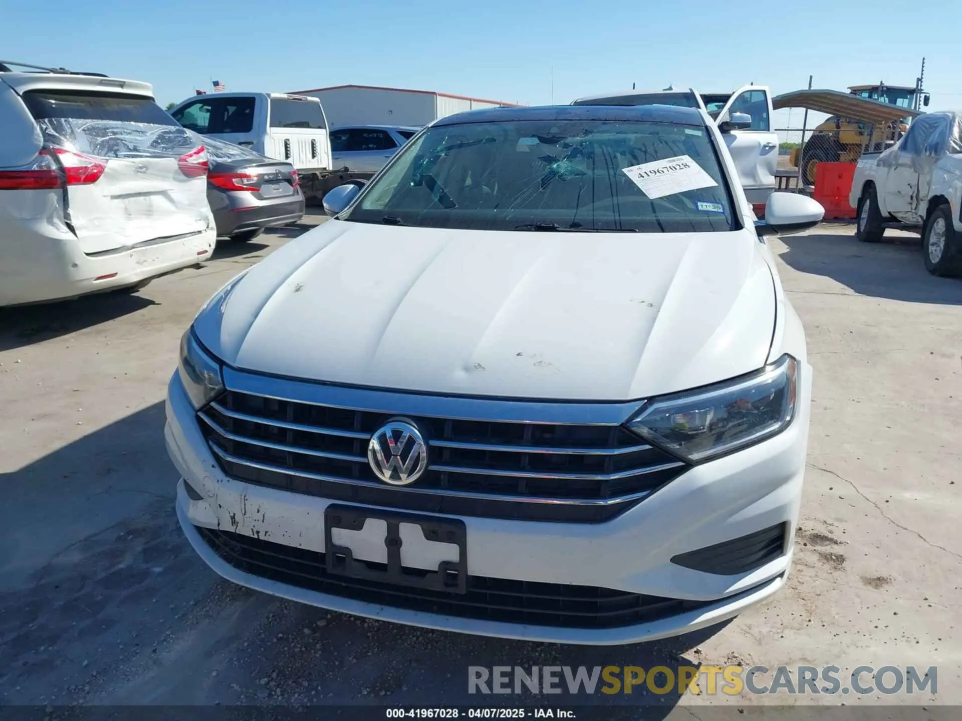 12 Photograph of a damaged car 3VWE57BU7KM263633 VOLKSWAGEN JETTA 2019