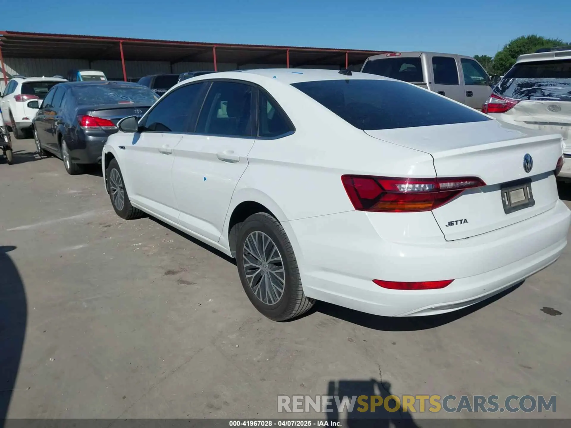 3 Photograph of a damaged car 3VWE57BU7KM263633 VOLKSWAGEN JETTA 2019