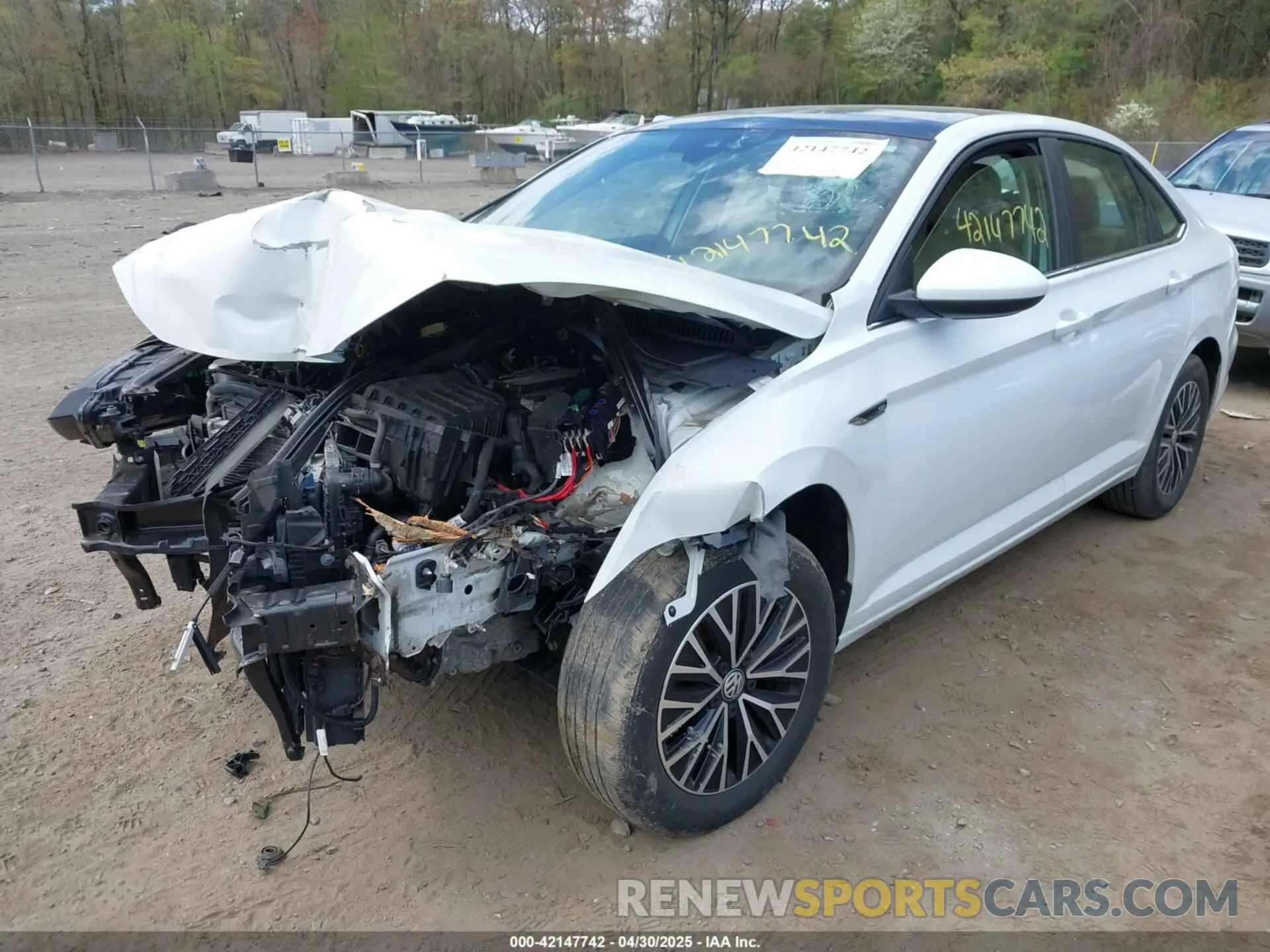 2 Photograph of a damaged car 3VWE57BU7KM264717 VOLKSWAGEN JETTA 2019