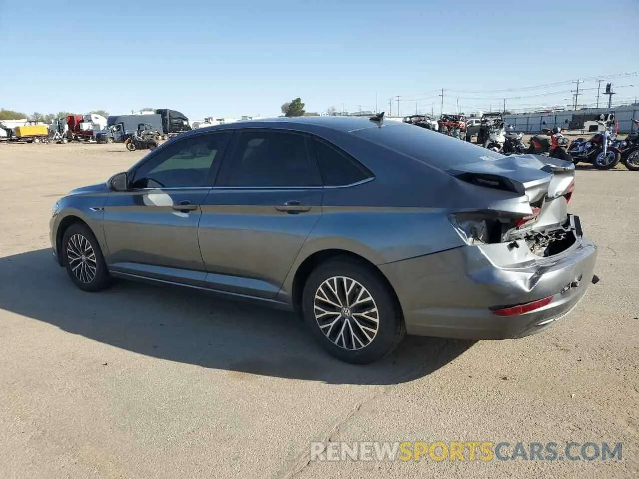 2 Photograph of a damaged car 3VWE57BU8KM099597 VOLKSWAGEN JETTA 2019
