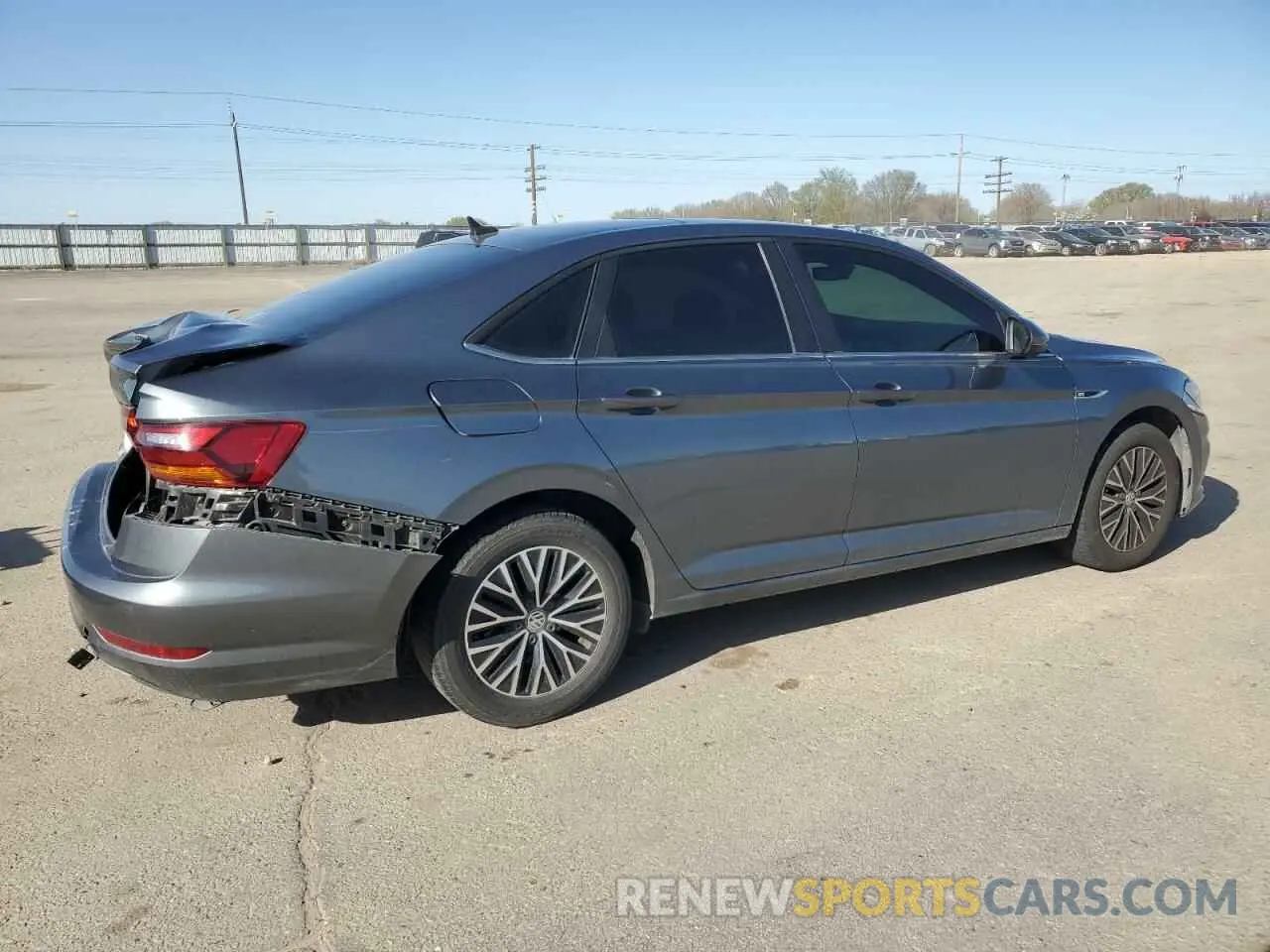 3 Photograph of a damaged car 3VWE57BU8KM099597 VOLKSWAGEN JETTA 2019