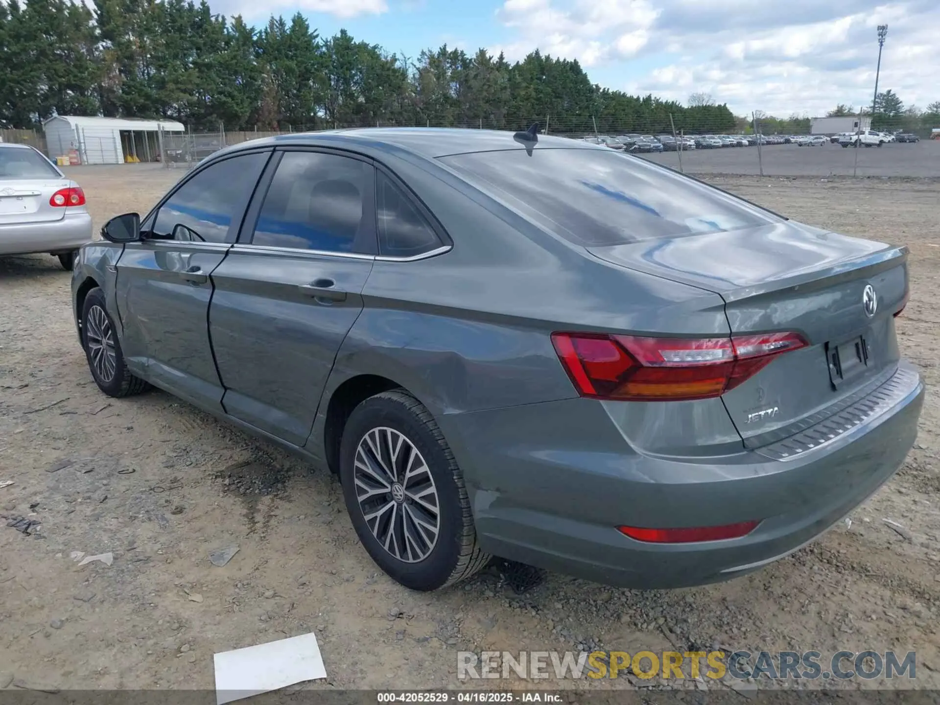 3 Photograph of a damaged car 3VWE57BU8KM115524 VOLKSWAGEN JETTA 2019