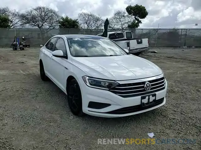 10 Photograph of a damaged car 3VWE57BU8KM165744 VOLKSWAGEN JETTA 2019