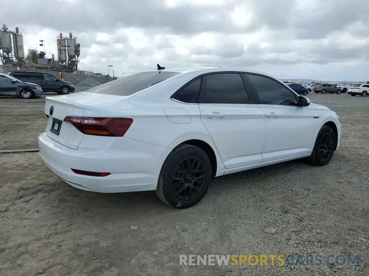 3 Photograph of a damaged car 3VWE57BU8KM165744 VOLKSWAGEN JETTA 2019