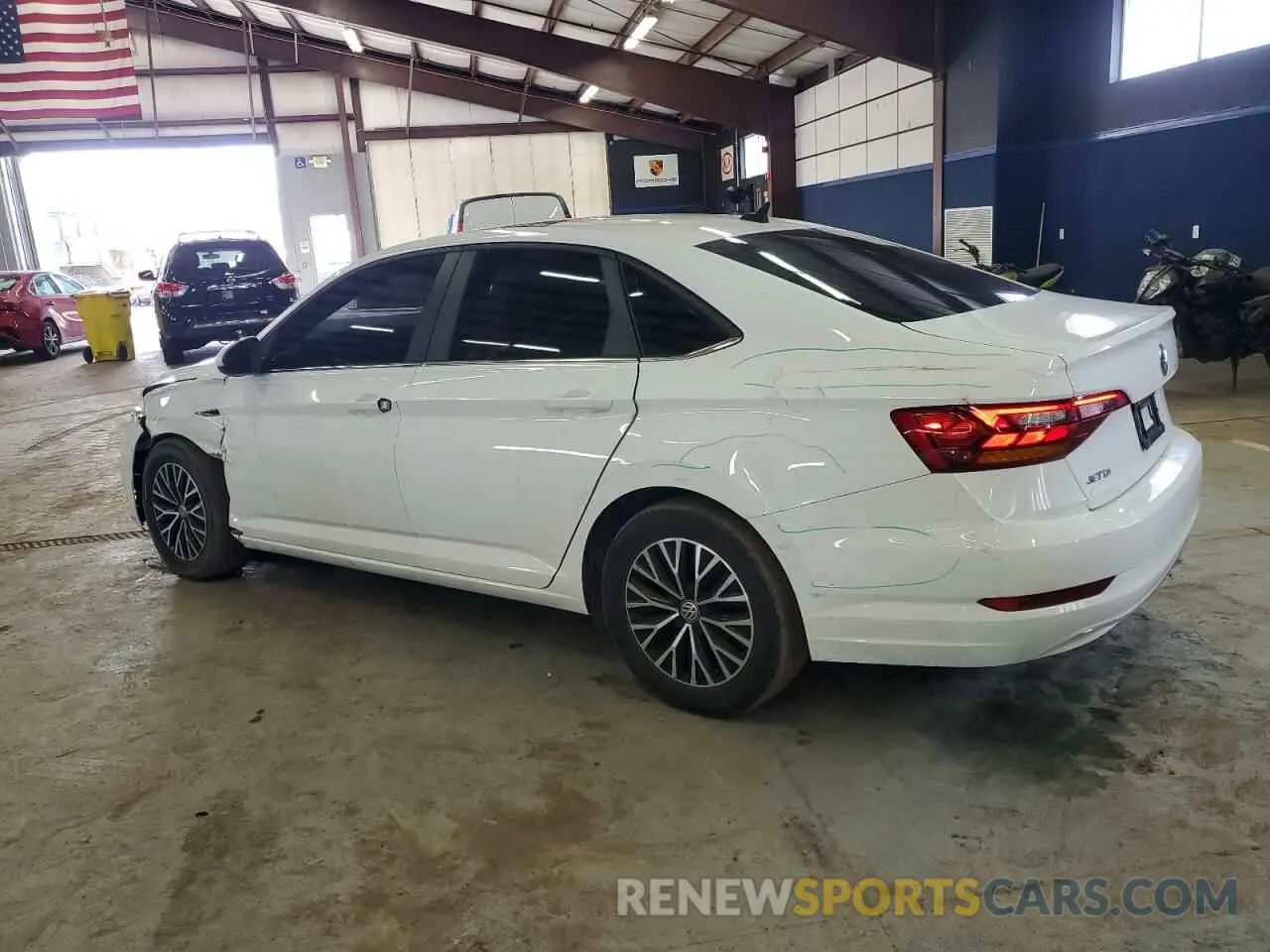 2 Photograph of a damaged car 3VWE57BU9KM038534 VOLKSWAGEN JETTA 2019