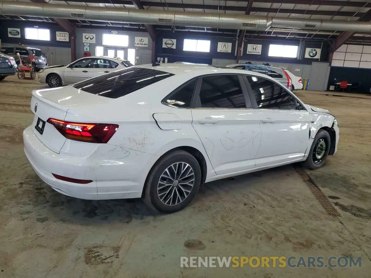 3 Photograph of a damaged car 3VWE57BU9KM038534 VOLKSWAGEN JETTA 2019