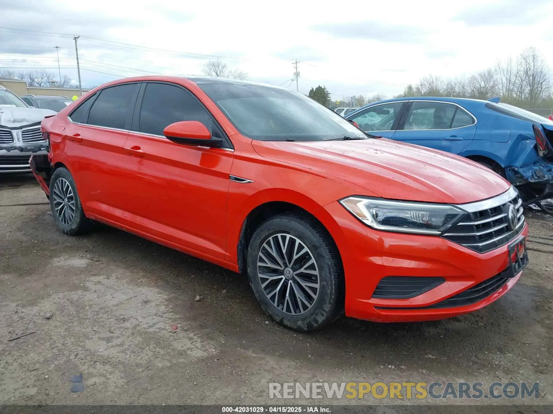 1 Photograph of a damaged car 3VWE57BU9KM061716 VOLKSWAGEN JETTA 2019