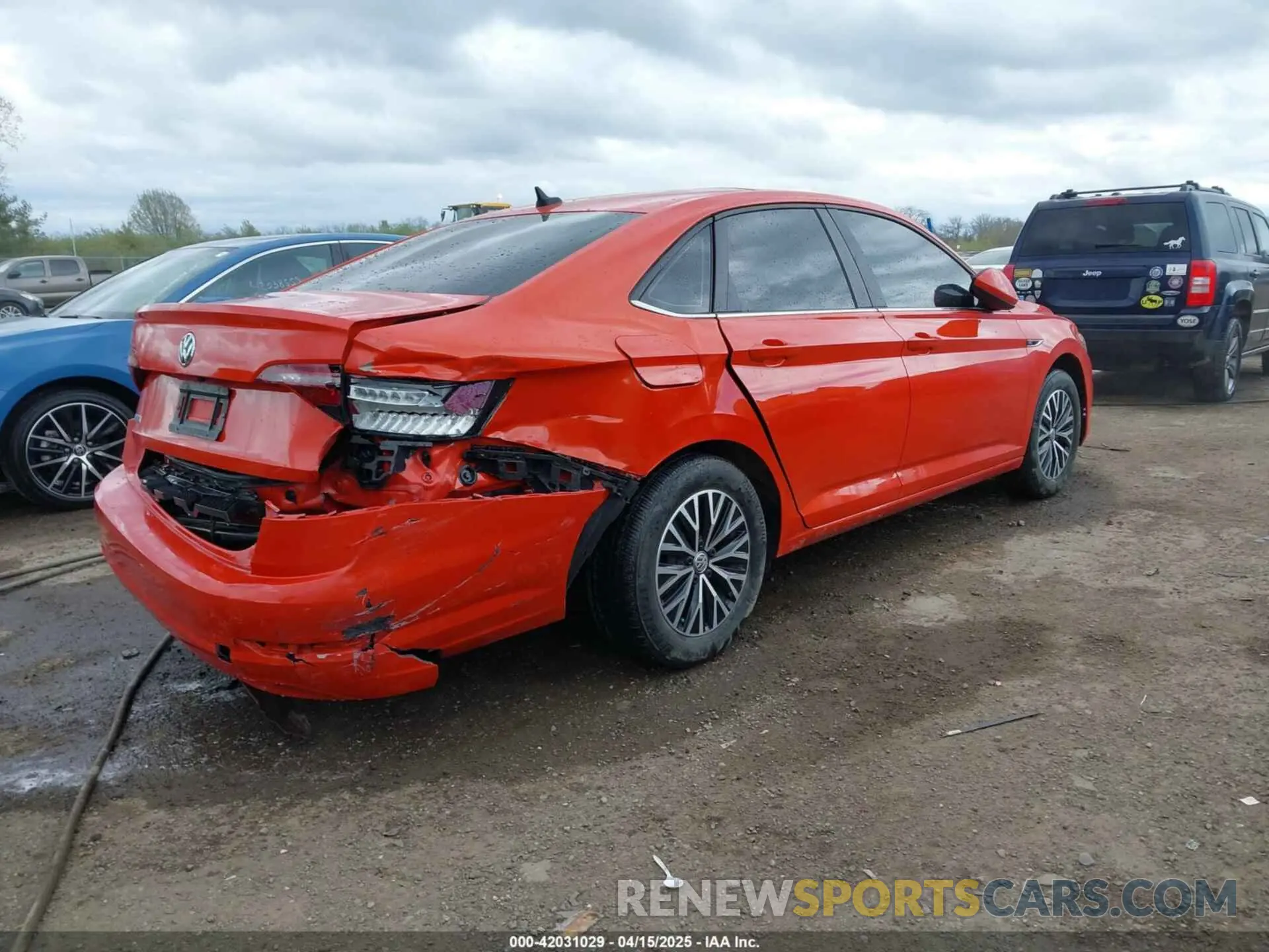 4 Photograph of a damaged car 3VWE57BU9KM061716 VOLKSWAGEN JETTA 2019