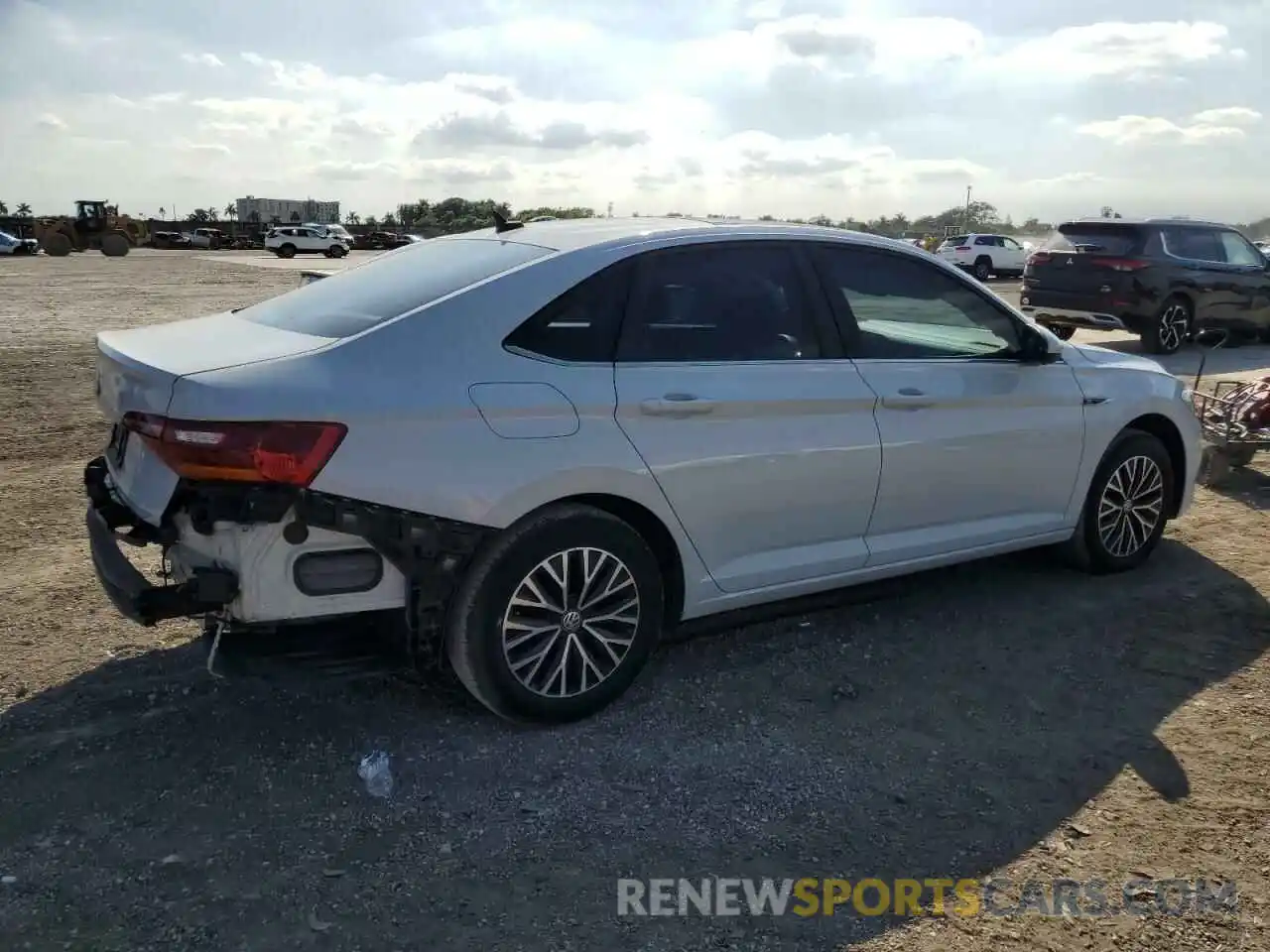 3 Photograph of a damaged car 3VWE57BU9KM099771 VOLKSWAGEN JETTA 2019