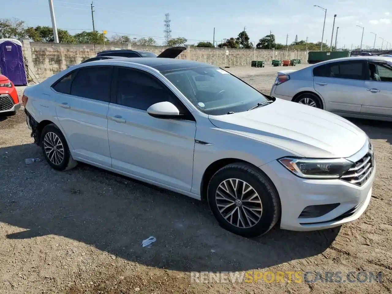 4 Photograph of a damaged car 3VWE57BU9KM099771 VOLKSWAGEN JETTA 2019