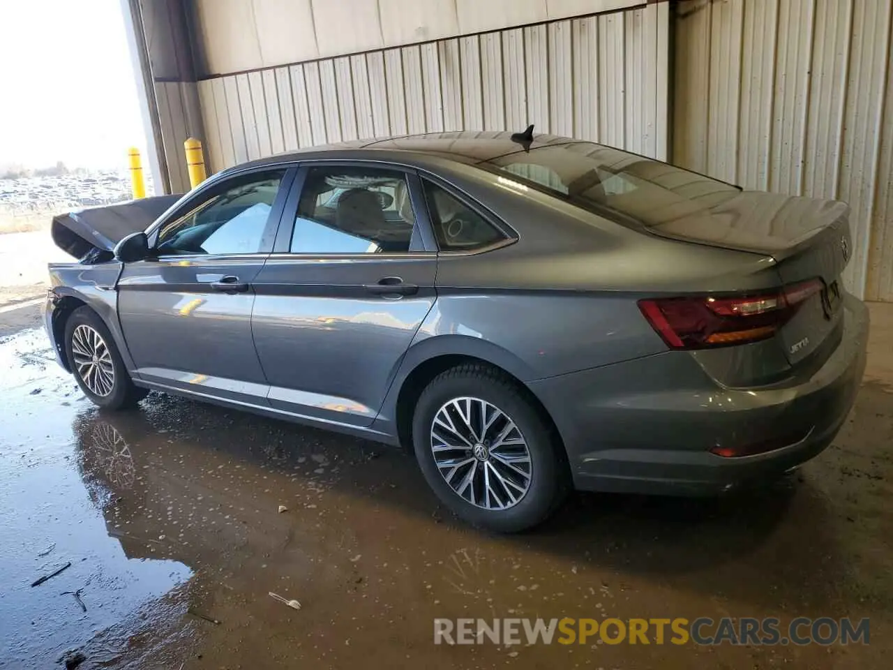 2 Photograph of a damaged car 3VWE57BU9KM101454 VOLKSWAGEN JETTA 2019