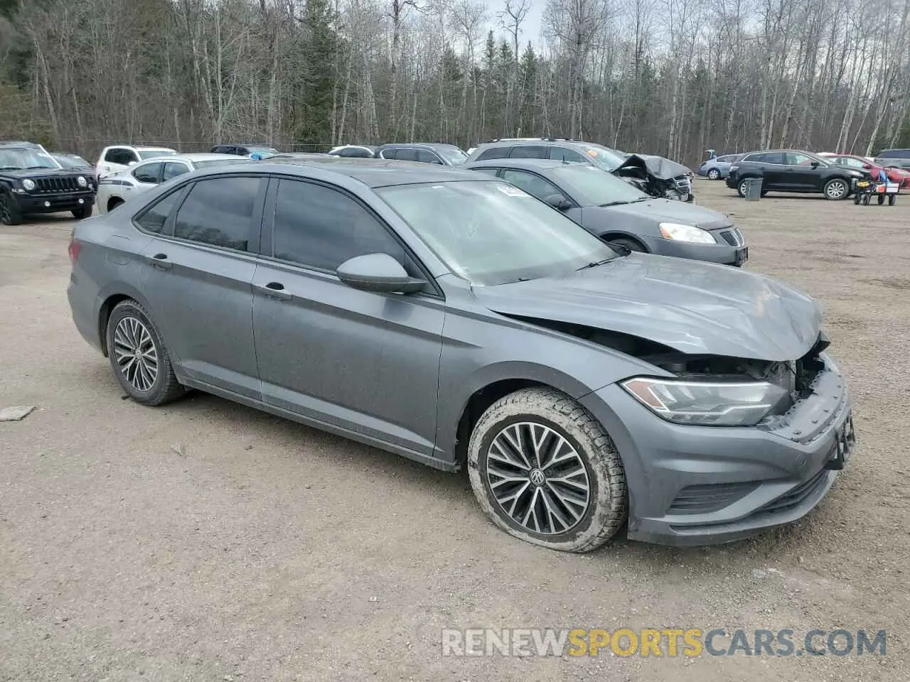 4 Photograph of a damaged car 3VWE57BUXKM023931 VOLKSWAGEN JETTA 2019
